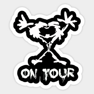 On Tour Sticker